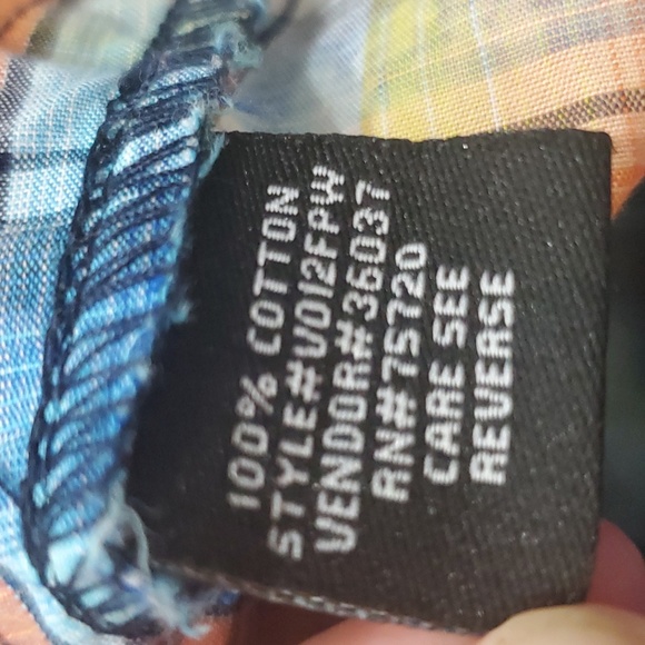 BKE VINTAGE ATHLETIC FIT PEARL SNAPS SIZE 2XL - Picture 6 of 6